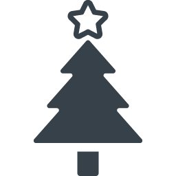 クリスマスツリーの無料アイコン素材 2 商用可の無料 フリー のアイコン素材をダウンロードできるサイト Icon Rainbow
