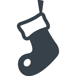 クリスマスの靴下の無料イラストアイコン素材 4 商用可の無料 フリー のアイコン素材をダウンロードできるサイト Icon Rainbow