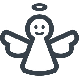 クリスマスの天使のアイコン素材 商用可の無料 フリー のアイコン素材をダウンロードできるサイト Icon Rainbow