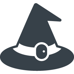 ハロウィン 魔女の帽子アイコン素材 2 商用可の無料 フリー のアイコン素材をダウンロードできるサイト Icon Rainbow