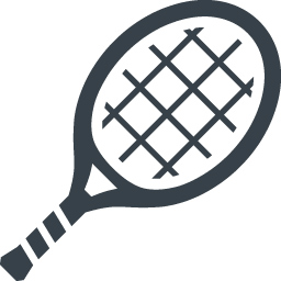 テニス バドミントンのラケットの無料アイコン素材 2 商用可の無料 フリー のアイコン素材をダウンロードできるサイト Icon Rainbow