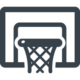 バスケットゴールの無料アイコン素材 商用可の無料 フリー のアイコン素材をダウンロードできるサイト Icon Rainbow