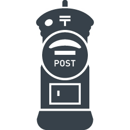郵便ポストの無料アイコン素材 4 商用可の無料 フリー のアイコン素材をダウンロードできるサイト Icon Rainbow