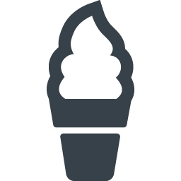 ソフトクリームの無料アイコン素材 5 商用可の無料 フリー のアイコン素材をダウンロードできるサイト Icon Rainbow