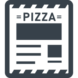 ピザのメニュー表のアイコン素材 商用可の無料 フリー のアイコン素材をダウンロードできるサイト Icon Rainbow