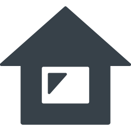 シンプルな家のフリーアイコン素材 1 商用可の無料 フリー のアイコン素材をダウンロードできるサイト Icon Rainbow