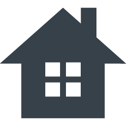 シンプルな家のフリーアイコン素材 3 商用可の無料 フリー のアイコン素材をダウンロードできるサイト Icon Rainbow