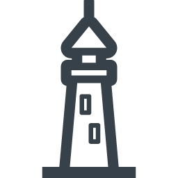 灯台のフリーアイコン素材 3 商用可の無料 フリー のアイコン素材をダウンロードできるサイト Icon Rainbow