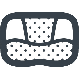 低反発枕のアイコン素材 1 商用可の無料 フリー のアイコン素材をダウンロードできるサイト Icon Rainbow