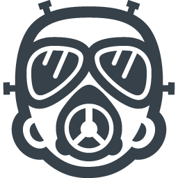ガスマスク 防毒マスク の無料アイコン素材 1 商用可の無料 フリー のアイコン素材をダウンロードできるサイト Icon Rainbow