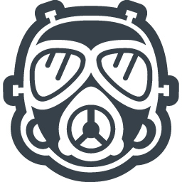 ガスマスク 防毒マスク の無料アイコン素材 2 商用可の無料 フリー のアイコン素材をダウンロードできるサイト Icon Rainbow