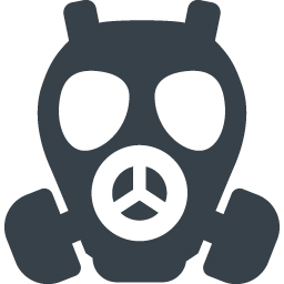 ガスマスク 防毒マスク のフリーアイコン素材 4 商用可の無料 フリー のアイコン素材をダウンロードできるサイト Icon Rainbow