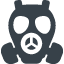 ガスマスク（防毒マスク）のフリーアイコン素材 4