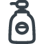 手洗い・消毒液のボトルの無料アイコン 2
