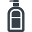 手洗い・消毒液のボトルの無料アイコン 3