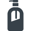 手洗い・消毒液のボトルの無料アイコン 4