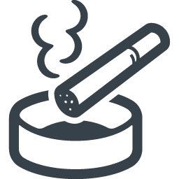 タバコと灰皿の無料アイコン素材 4 商用可の無料 フリー のアイコン素材をダウンロードできるサイト Icon Rainbow