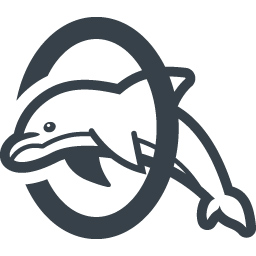イルカの輪くぐりの無料アイコン素材 2 商用可の無料 フリー のアイコン素材をダウンロードできるサイト Icon Rainbow