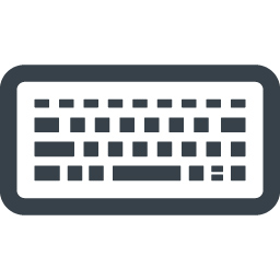 パソコンのキーボードの無料アイコン素材 2 商用可の無料 フリー のアイコン素材をダウンロードできるサイト Icon Rainbow
