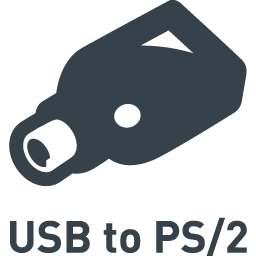 Usbをps 2コネクタに変換するアダプタの無料アイコン素材 2 商用可の無料 フリー のアイコン素材をダウンロードできるサイト Icon Rainbow