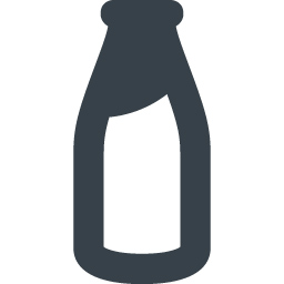牛乳ビンの無料アイコン素材 3 商用可の無料 フリー のアイコン素材をダウンロードできるサイト Icon Rainbow