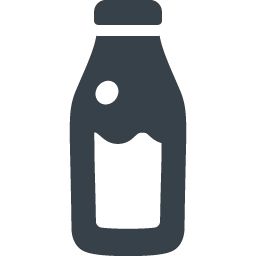 牛乳ビンの無料アイコン素材 4 商用可の無料 フリー のアイコン素材をダウンロードできるサイト Icon Rainbow
