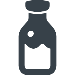 牛乳ビンの無料アイコン素材 5 商用可の無料 フリー のアイコン素材をダウンロードできるサイト Icon Rainbow