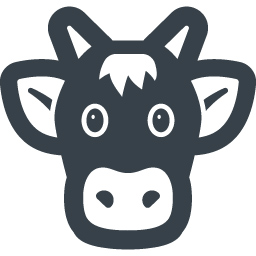 牛さんの無料アイコン素材 3 商用可の無料 フリー のアイコン素材をダウンロードできるサイト Icon Rainbow