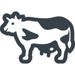 乳牛の無料アイコン素材 1 商用可の無料 フリー のアイコン素材をダウンロードできるサイト Icon Rainbow