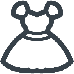 ドレスの無料アイコン素材 商用可の無料 フリー のアイコン素材をダウンロードできるサイト Icon Rainbow