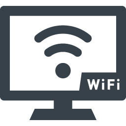 Wi Fi テレビの無料アイコン素材 2 商用可の無料 フリー のアイコン素材をダウンロードできるサイト Icon Rainbow