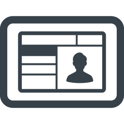 免許証 証明書の無料アイコン素材 3 商用可の無料 フリー のアイコン素材をダウンロードできるサイト Icon Rainbow