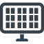 太陽光発電パネルの無料アイコン 3