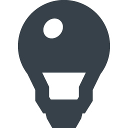 Led電球の無料アイコン素材 8 商用可の無料 フリー のアイコン素材をダウンロードできるサイト Icon Rainbow