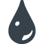 水の滴の無料アイコン素材 1
