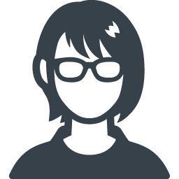 メガネをかけた女性の無料アイコン素材 商用可の無料 フリー のアイコン素材をダウンロードできるサイト Icon Rainbow