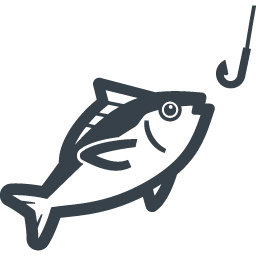 マグロの釣りの無料アイコン素材 商用可の無料 フリー のアイコン素材をダウンロードできるサイト Icon Rainbow