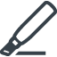 彫刻刀（切り出し刀 ）の無料アイコン素材 2