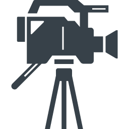 取材用のデジタルビデオカメラのフリーアイコン素材 2 商用可の無料 フリー のアイコン素材をダウンロードできるサイト Icon Rainbow
