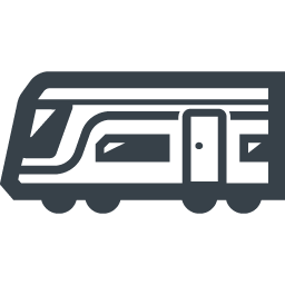 リニアモーターカーっぽい電車の無料アイコン 2 商用可の無料 フリー のアイコン素材をダウンロードできるサイト Icon Rainbow