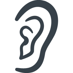 耳の無料アイコン素材 2 商用可の無料 フリー のアイコン素材をダウンロードできるサイト Icon Rainbow