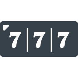 ラッキー7 777 の無料アイコン素材 1 商用可の無料 フリー のアイコン素材をダウンロードできるサイト Icon Rainbow
