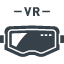 VRゴーグル(ヘッドマウントディスプレイ)の無料アイコン素材 2