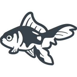 金魚の無料アイコン素材 1 商用可の無料 フリー のアイコン素材をダウンロードできるサイト Icon Rainbow