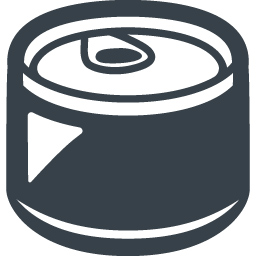 缶詰の無料アイコン素材 2 商用可の無料 フリー のアイコン素材をダウンロードできるサイト Icon Rainbow