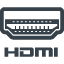 HDMI端子の接続口の無料アイコン素材 3