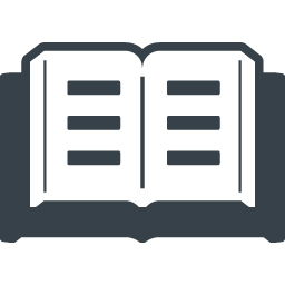 見開きの本のアイコン 1 商用可の無料 フリー のアイコン素材をダウンロードできるサイト Icon Rainbow