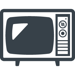 古いレトロテレビのアイコン 商用可の無料 フリー のアイコン素材をダウンロードできるサイト Icon Rainbow
