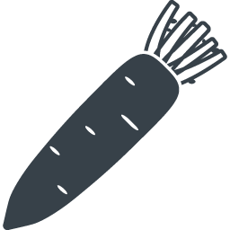 大根のアイコン素材 1 商用可の無料 フリー のアイコン素材をダウンロードできるサイト Icon Rainbow