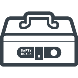 手持ち金庫のアイコン 1 商用可の無料 フリー のアイコン素材をダウンロードできるサイト Icon Rainbow